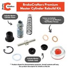 Clutch Master Cylinder Rebuild Kit For Select Honda Models Clutch 22886-mat-e01