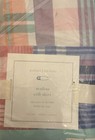Pottery Barn Kids Baby Organic Plaid Patchwork Madras Crib Skirt Pinks Nwt