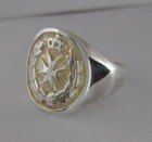 Solid Silver Ring - Royal Order Of Malta - 2312-r