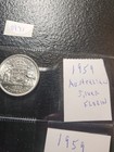  3 1959 Australia  unc  coin Lot  0971