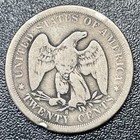 1875-s 20c Twenty Cent Piece Vg Tough Type Coin