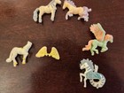 Lot Of 5 Assorted Bella Sara Flocked Minis For Shelf Or Play