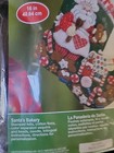 Bucilla Felt Christmas Stocking Kit 86437 Santa s Bakery - Santa s Sweets  Nip