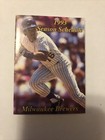 1993 Milwaukee Brewers Baseball Pocket Schedule Wtmj Version