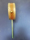 Antique German Halloween Stick Drum Rattle W Metal Bells Rare  