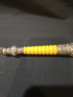 Vintage Metal And Celluloid Crowned Letter Opener 11 