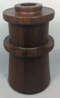 Dansk Jens Quistgaard Rare Woods Staved Wenge Wood Ice Bucket   Lid Denmark