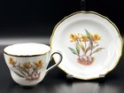 Set Of  5  Spode Copelands Floral Orchids Cup   Saucer Sets  J  Price Y5552