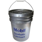 Mobil 110843 Shc 630 Iso Vg 220 5 Gal Pail Synthetic Bearing   Gear Oil