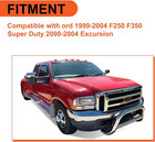 Front Grille Compatible With Ford 1999-2004 F250 F350 Super Duty 2000-2004 Excur