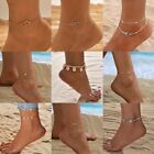 Fashion Boho Shell Starfish Pearl Holiday Beach Anklet Bracelet Foot Chain Women