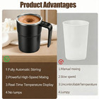 Automatic Magnetic Electric Self Stirring Mug Cup Mixing Coffee Milk Tea Beer