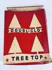 Vintage Doubl Glo Celluloid Santa Face Foil Reflector Tree Topper Star Christmas