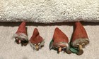 4 Vintage Scandinavian-style Gnome Figurines 