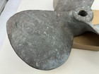 Antique Vintage Boat Nautical Brass 3 Blade Propeller Heavy Prop 18    Crack Parts