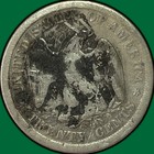 1875-cc Twenty Cent Piece Good G Coin  40777