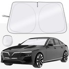 Windshield Sun Shade - Car Sun Shade Windshield  Reflector Medium   59x28 Inch   