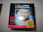 Baseball Cube Ultra Pro 3x  three  Ball Square Holder Display Case Excellent