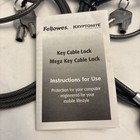 Set  Of 4 Notebook Laptop Computer Lock Security Cable Chain With Keys