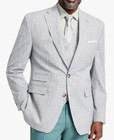 Tayion Mens Classic Fit Suit Jacket Blazer 42r  Grey Green Sport Coat New Nwt