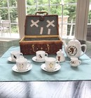 1999 Maurice Sendak Little Bear Picnic Basket Ceramic Tea Set  Price Firm