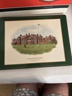 Pimpernel Famous British Golf Courses Placemats Set 4 Cork Backed With Box