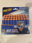 30 Nerf N-strike Elite Blaster Blue Ammo Bullets Dart Refill Foam With Gun