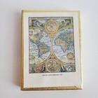 Antioch Map Of World Book Plates Set Of 50 Gummed Labels Reading Gift Vintage