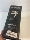 New Solano Turbo Ultralite Professional Hair Blow Dryer White 1700 Watt