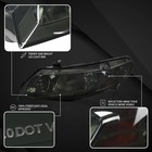 Compatible With 2006-2011 Honda Civic Sedan 4dr  Smoke Led Drl Headlights