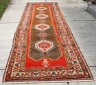 Antique Serab Rug Runner 4 x11 
