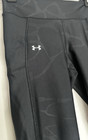 Under Armour Heatgear Compression Womens Leggings Black Pattern Leggings  Size M