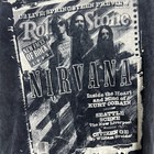 Nirvana Rolling Stone Collection Black Graphic T-shirt Kurt Cobain Seattle M