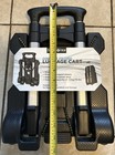 Samsonite Compact Folding Luggage Cart Oversized Rugged Wheels Adjustable Straps
