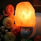 7-color Himalayan Salt Lamp Plug-in Night Light For Home Wall Decor