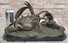 Museum Quality Art Deco Crab Blue Bronze Sculpture Statue Figurine Figure Sale