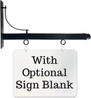 24  Modern Simple Arch Style Hanging Sign Bracket