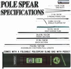 Spearfishing Pole Hawaiian Sling Fishing Spear Set Fiberglass Pole Spear Harpoon