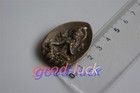 1 57  Old Chinese Tibetan Buddhism Copper Green Tara Pendant Amulet