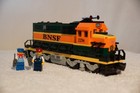 Lego Trains   Bnsf Locomotive  10133    -  Lego Lok Bnsf  10133 