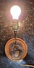 Vintage Horseshoe Wall Lamp Sconce Copper Western Cowboy Ranch D  cor