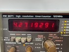 Philips Pm 6671 High Resolution Timer counter 120mhz Frequency Meter