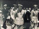 Vint  Photo - General Eisenhower  Adm Nimitz  Gen  Arnold  At Harvard  1946