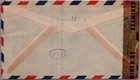 Honduras 1940 s Wwii Postal Censored Airmail Cover Addr Usa   Postmark