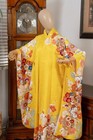 Dear Vanilla Japanese Furisode Silk Kimono Women s Authentic Japan Made Vintage