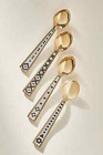 New Anthropologie  Bistro Tile Stainless Steel Teaspoons  Set Of 4