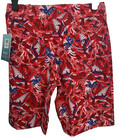 Coolibar Boys M 7 8 Superbank Boardshorts Red Swim Trunks Swimsuit Shorts New
