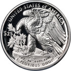 2018-w Palladium American Eagle  25 Pcgs Pf70 Dcam 1st Strike