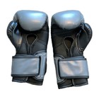Everlast Powerlock 10 Oz Bag Gloves Gray Black Boxing Training Gloves