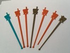 Vintage Holiday Inn The World s Innkeeper Swizzle Sticks  Lot Of 7